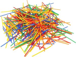 Klocki Słomki Konstrukcyjne Patyczki Zestaw 700el. 6