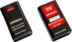 CR123 Akumulator czarne 9V Block 1000mAh 1 szt. 5