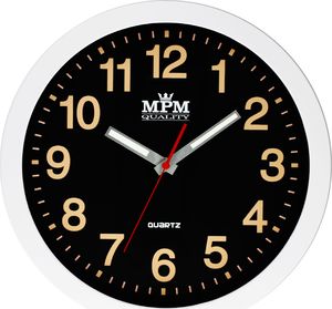 MPM Zegar Ścienny Okrągły, Świecący 3104.0090 1