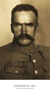 Plakat A3 - Józef Piłsudski Vm 1920 R. Gplakjp04 1