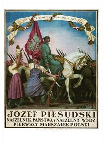Plakat A3 - Józef Piłsudski - Naczelnik Państwa I Naczelny Wódz A3-gplak1920-030 1