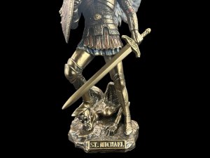 Veronese figurka Św. Michał Z Demonem I Mieczem Veronese (wu76311a4) 10