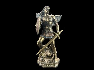 Veronese figurka Św. Michał Z Demonem I Mieczem Veronese (wu76311a4) 2