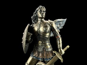 Veronese figurka Św. Michał Z Demonem I Mieczem Veronese (wu76311a4) 5