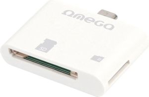 Czytnik Omega microSD/HC, SD/HC micro usb (41870) 1