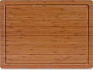 Deska do krojenia Zeller Zeller, Bambusowa deska do krojenia, 45x33x1.6cm 1