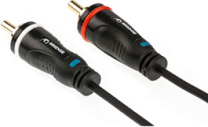 Kabel Bridge Connect RCA (Cinch) x2 - RCA (Cinch) x2 2m czarny (BPA422) 1