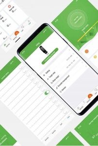 Smartband Bakeeley E04 Fit Granatowy 11