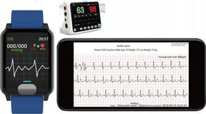 Smartband Bakeeley E04 Fit Granatowy 6