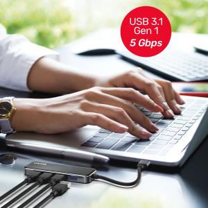 HUB USB Unitek 4x USB-A 3.1 Gen1 (H1109A) 7