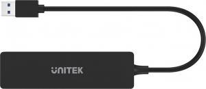 HUB USB Unitek 1x SD 1x microSD  + 3x USB-A 3.1 Gen1 (H1108A) 4