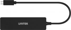 HUB USB Unitek 1x SD 1x microSD  + 3x USB-A 3.1 Gen1 (H1108B) 3