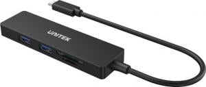 HUB USB Unitek 1x SD 1x microSD  + 3x USB-A 3.1 Gen1 (H1108B) 4