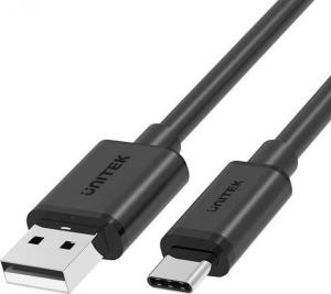 Kabel USB Unitek USB-A - USB-C 2 m Czarny (C14068BK) 1