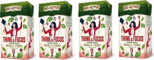 Big Active Herbata Think Focus zielona z miłorzębem japońskim 20 torebek - 4szt. 2