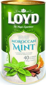 LOYD Herbata LOYD Mint Moroccan piramidki - 40 torebek w puszce 1