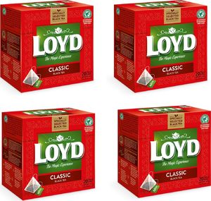 LOYD LOYD Herbata Classic Black Tea 80 torebek piramidki 1