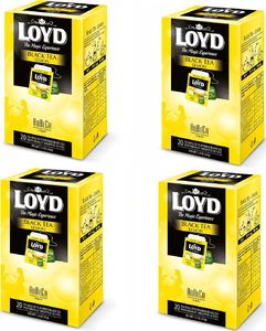 LOYD LOYD Herbata Black Lemon kopertowana x 4 szt 1