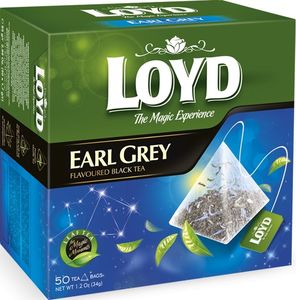 LOYD Herbata LOYD Earl Grey piramidki - 50 torebek 1