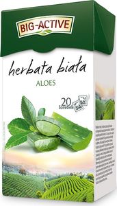 Big Active Herbata Big - Active biała z aloesem 20 torebek - 4szt. 1