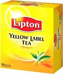 Lipton Herbata Lipton Yellow Label - 100 Saszetek 1