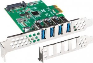 Kontroler Lanberg 4x USB 3.1 gen 1 (PCE-US3-004) 1