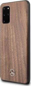 Mercedes-Benz Mercedes MEHCS67VWOLB S20+ G985 hard case brązowy/brown Wood Line Walnut 2
