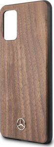 Mercedes-Benz Mercedes MEHCS67VWOLB S20+ G985 hard case brązowy/brown Wood Line Walnut 3