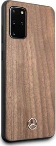 Mercedes-Benz Mercedes MEHCS67VWOLB S20+ G985 hard case brązowy/brown Wood Line Walnut 5