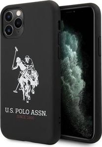 U.S. Polo Assn US Polo USHCN65SLHRBK iPhone 11 Pro Max czarny/black Silicone Collection 1
