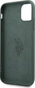 U.S. Polo Assn US Polo USHCN61SLHRGN iPhone 11 zielony/green Silicone Collection 4