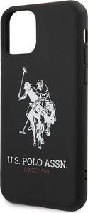 U.S. Polo Assn US Polo USHCN61SLHRBK iPhone 11 czarny/black Silicone Collection 3