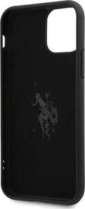 U.S. Polo Assn US Polo USHCN61SLHRBK iPhone 11 czarny/black Silicone Collection 4
