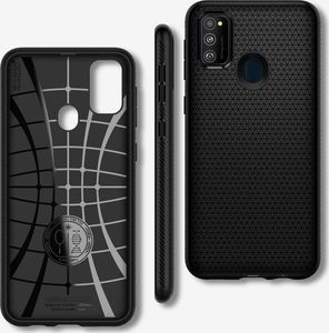 Spigen Spigen Liquid Crystal Samsung M21 M215 czarny/black matteACS0054 3