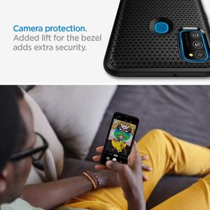 Spigen Spigen Liquid Crystal Samsung M21 M215 czarny/black matteACS0054 6