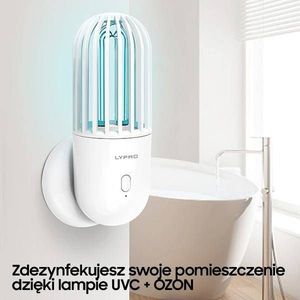 Lyfro Hova Lampa sterylizacyjna UV-C z ozonowaniem 4