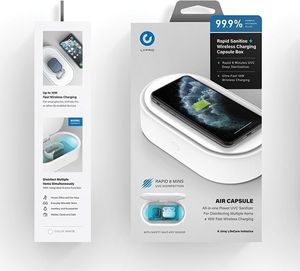 Lyfro Capsule Sterylizator UV-C do drobnych przedmiotów z ładowarką indukcyjną 11