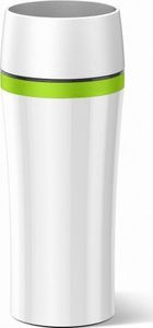 Emsa Emsa, Termos - Kubek termiczny, TRAVEL MUG FUN, 0.36L, biały/zielony 1