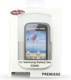 Cellular Line Etui Premiere do Samsung Galaxy Gio, Czarne (CPREMIERECGIO) 1