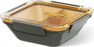 Emsa Emsa, Pojemnik Bento Box z wkładami. 0.9L. kol. szary/pomarańczowy 1