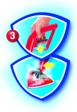 Mop parowy Vileda Mop parowy 100º (146578) 7