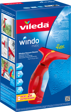 Myjka do okien Vileda Ściągaczka VILEDA Windomatic 150582 6