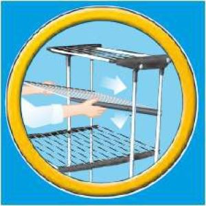 Suszarka na pranie Vileda Viva Dry Multiflex 66cm (132025) 5