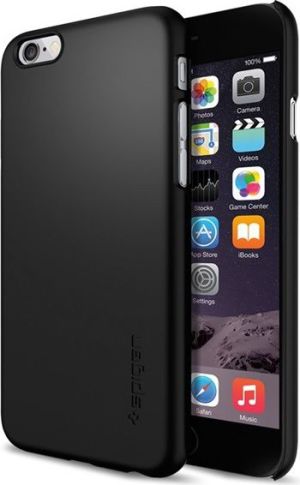 Spigen etui do Apple iPhone 6 czarne (fit black 6) 1