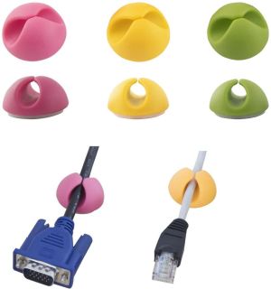 Organizer Esperanza Uchwyt Różne kolory 6 sztuk  (EBA101M) 3