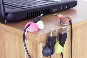 Organizer Esperanza Uchwyt Różne kolory 6 sztuk  (EBA101M) 5