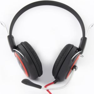 Słuchawki Esperanza EH152R Czarno-czerwone 3