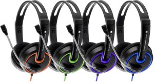 Słuchawki Esperanza EH153G Czarno-zielone 5