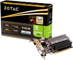 Karta graficzna Zotac GeForce GT 730 Zone 2GB DDR3 (ZT-71113-20L) 1