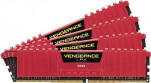 Pamięć Corsair Vengeance LPX, DDR4, 16 GB, 2133MHz, CL13 (CMK16GX4M4A2133C13R) 1
